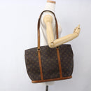 LOUIS VUITTON Monogram Babylone Tote Bag M51102 LV Auth ka2517-24