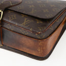 LOUIS VUITTON Monogram Cartouchiere GM Shoulder Bag M51252 LV Auth ka2521-15