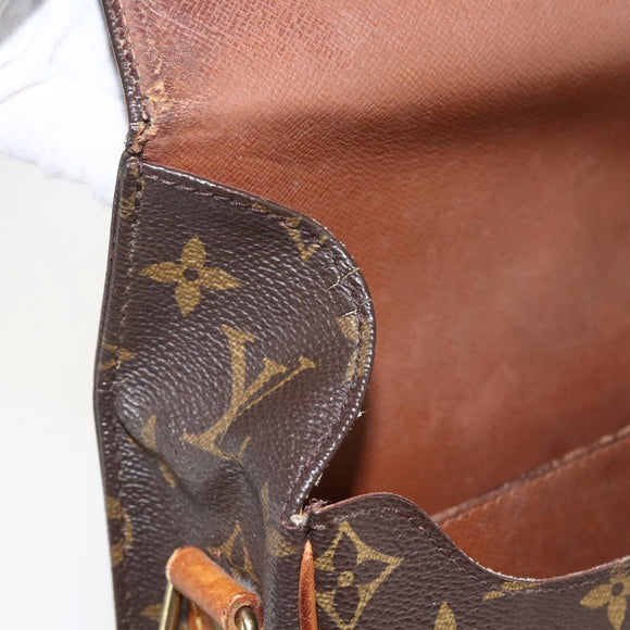 LOUIS VUITTON Monogram Cartouchiere GM Shoulder Bag M51252 LV Auth ka2521