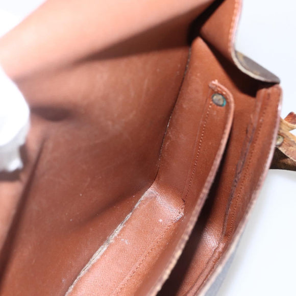 LOUIS VUITTON Monogram Cartouchiere GM Shoulder Bag M51252 LV Auth ka2521