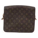 LOUIS VUITTON Monogram Cartouchiere GM Shoulder Bag M51252 LV Auth ka2521-2