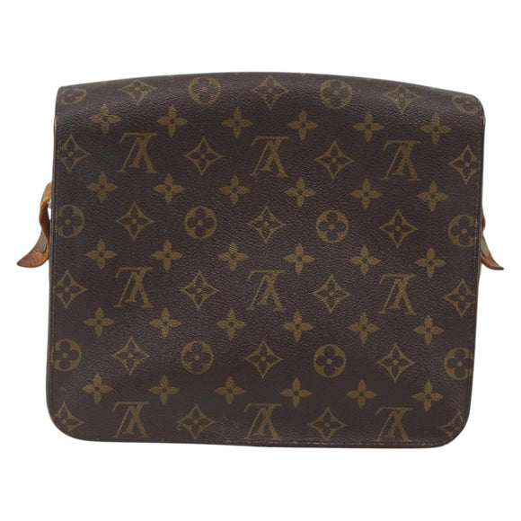 LOUIS VUITTON Monogram Cartouchiere GM Shoulder Bag M51252 LV Auth ka2521