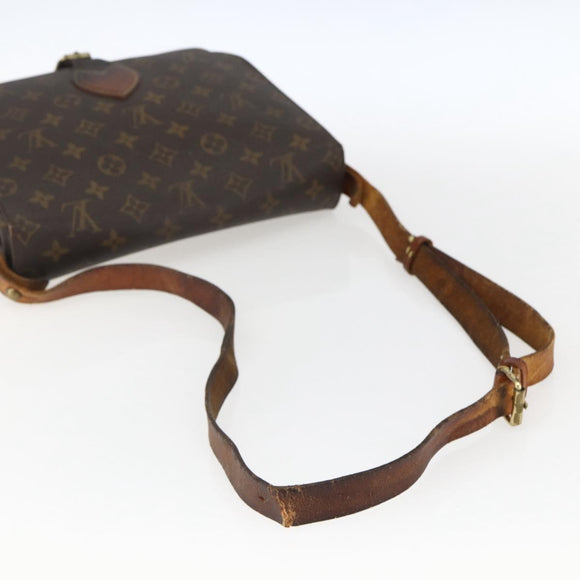 LOUIS VUITTON Monogram Cartouchiere GM Shoulder Bag M51252 LV Auth ka2521