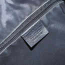 GUCCI Bamboo Hand Bag Leather Black Silver 000 0531 Auth ka2522-16