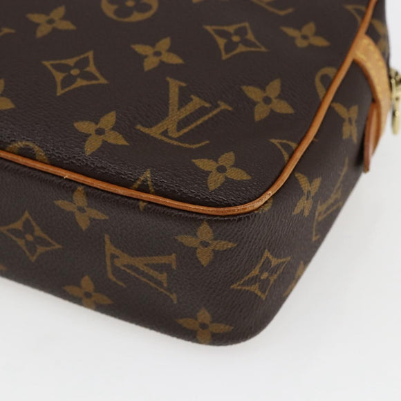 LOUIS VUITTON Monogram Compiegne 23 Clutch Bag M51847 LV Auth ka2525
