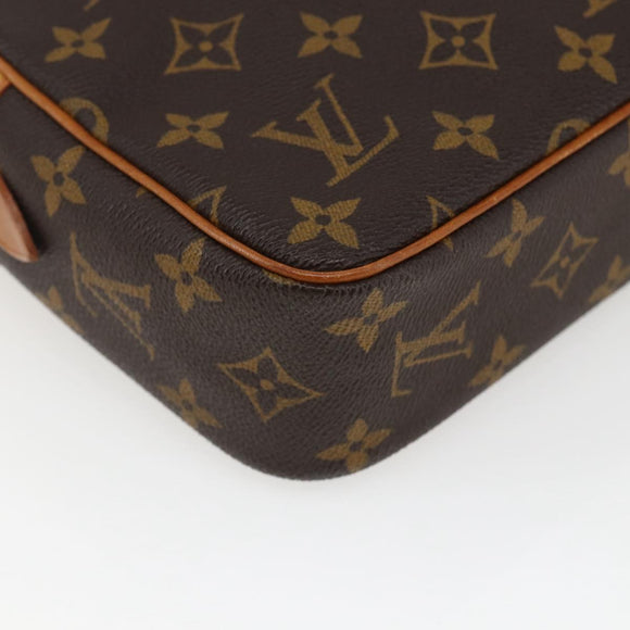 LOUIS VUITTON Monogram Compiegne 23 Clutch Bag M51847 LV Auth ka2525