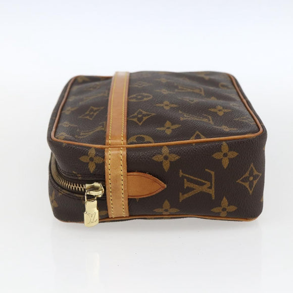 LOUIS VUITTON Monogram Compiegne 23 Clutch Bag M51847 LV Auth ka2525