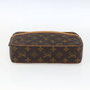 LOUIS VUITTON Monogram Compiegne 23 Clutch Bag M51847 LV Auth ka2525-6