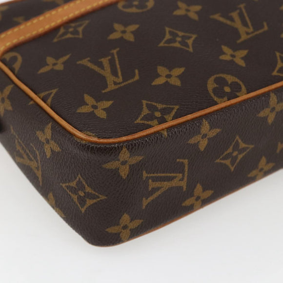 LOUIS VUITTON Monogram Compiegne 23 Clutch Bag M51847 LV Auth ka2525