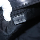 GUCCI GG Canvas Tote Bag Zwart Zilver 34339 Auth ka2529-18