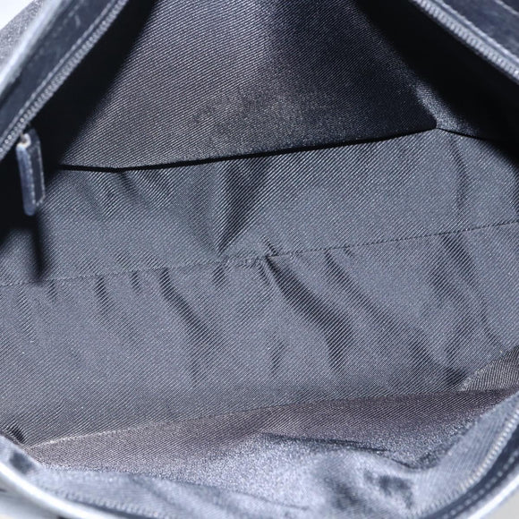GUCCI GG Canvas Tote Bag Zwart Zilver 34339 Auth ka2529