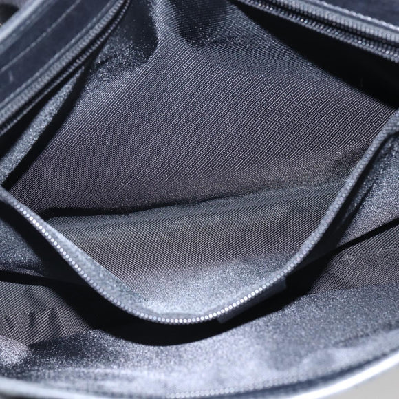 GUCCI GG Canvas Tote Bag Zwart Zilver 34339 Auth ka2529