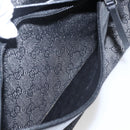 GUCCI GG Canvas Tote Bag Zwart Zilver 34339 Auth ka2529-12