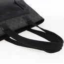 GUCCI GG Canvas Tote Bag Zwart Zilver 34339 Auth ka2529-7