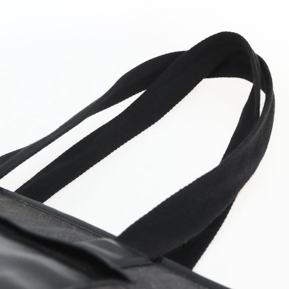 GUCCI GG Canvas Tote Bag Zwart Zilver 34339 Auth ka2529