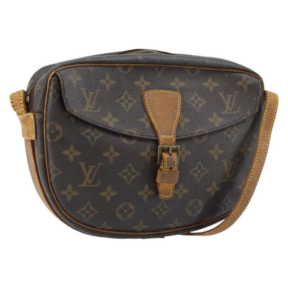 LOUIS VUITTON Monogram Jeune Fille MM Shoulder Bag M51226 LV Auth ka2531