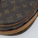 LOUIS VUITTON Monogram Jeune Fille MM Shoulder Bag M51226 LV Auth ka2531-14
