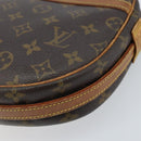 LOUIS VUITTON Monogram Jeune Fille MM Shoulder Bag M51226 LV Auth ka2531-16