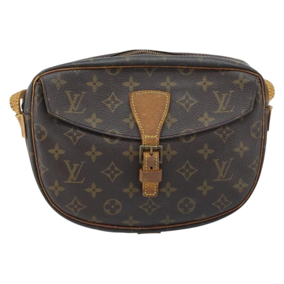 LOUIS VUITTON Monogram Jeune Fille MM Shoulder Bag M51226 LV Auth ka2531