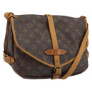 LOUIS VUITTON Monogram Saumur 30 Shoulder Bag M42256 LV Auth ka2534-1