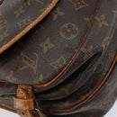 LOUIS VUITTON Monogram Saumur 30 Shoulder Bag M42256 LV Auth ka2534-17