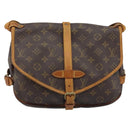 LOUIS VUITTON Monogram Saumur 30 Shoulder Bag M42256 LV Auth ka2534-13