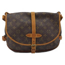 LOUIS VUITTON Monogram Saumur 30 Shoulder Bag M42256 LV Auth ka2534-2