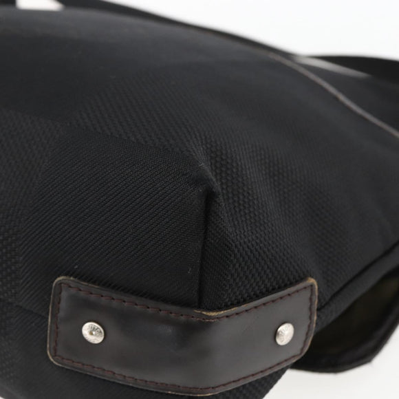 LOUIS VUITTON Damier Geant Roux Shoulder Bag Black M93079 LV Auth ka2536