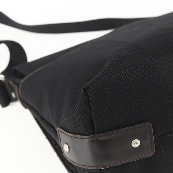 LOUIS VUITTON Damier Geant Roux Shoulder Bag Black M93079 LV Auth ka2536
