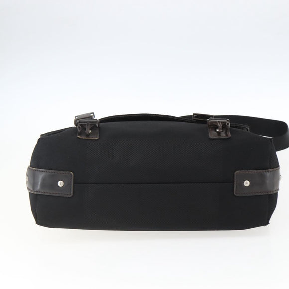 LOUIS VUITTON Damier Geant Roux Shoulder Bag Black M93079 LV Auth ka2536