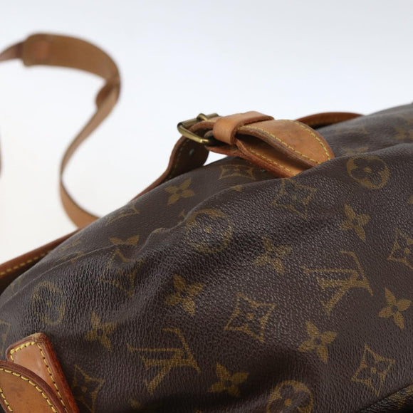 LOUIS VUITTON Monogram Saumur 43 Shoulder Bag M42252 LV Auth ka2537