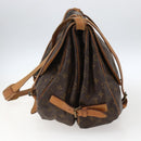 LOUIS VUITTON Monogram Saumur 43 Shoulder Bag M42252 LV Auth ka2537-4