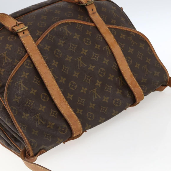LOUIS VUITTON Monogram Saumur 43 Shoulder Bag M42252 LV Auth ka2537