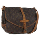 LOUIS VUITTON Monogram Saumur 30 Shoulder Bag M42256 LV Auth ka2544-1