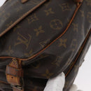 LOUIS VUITTON Monogram Saumur 30 Shoulder Bag M42256 LV Auth ka2544-9
