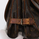 LOUIS VUITTON Monogram Saumur 30 Shoulder Bag M42256 LV Auth ka2544-19