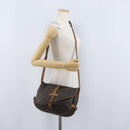 LOUIS VUITTON Monogram Saumur 30 Shoulder Bag M42256 LV Auth ka2544-29