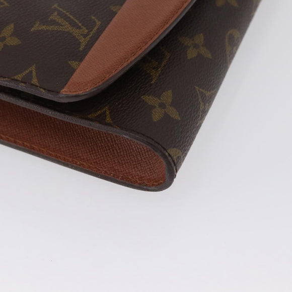 LOUIS VUITTON Monogram Bordeaux 24 Shoulder Bag M51798 LV Auth ka2545