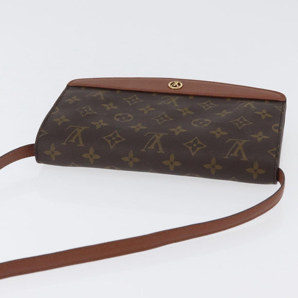 LOUIS VUITTON Monogram Bordeaux 24 Shoulder Bag M51798 LV Auth ka2545