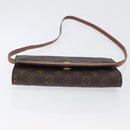 LOUIS VUITTON Monogram Bordeaux 24 Shoulder Bag M51798 LV Auth ka2545-5