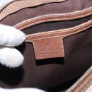 GUCCI GG Supreme Hand Bag PVC Cream Gold 190259 Auth ka255-20