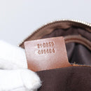 GUCCI GG Supreme Hand Bag PVC Cream Gold 190259 Auth ka255-12