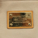 LOUIS VUITTON Antigua Cabas MM Tote Bag Canvas Beige Red M40035 LV Auth ka2556-17