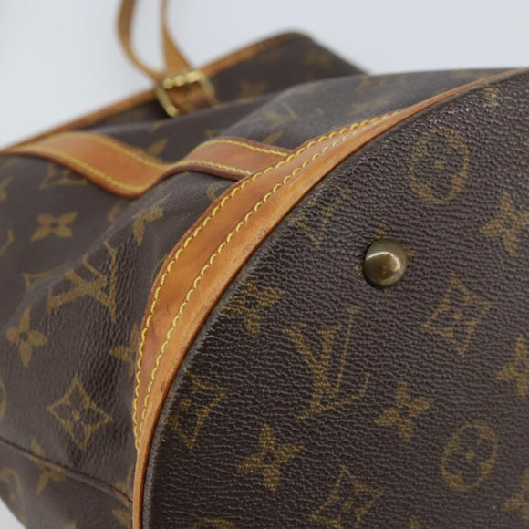 LOUIS VUITTON Monogram Bucket GM Shoulder Bag M42236 LV Auth ka2557