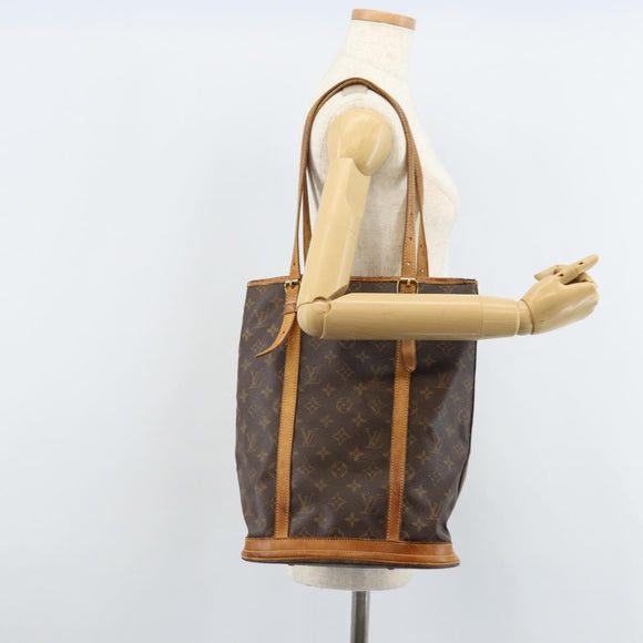 LOUIS VUITTON Monogram Bucket GM Shoulder Bag M42236 LV Auth ka2557