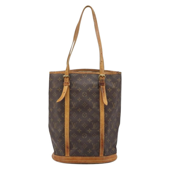 LOUIS VUITTON Monogram Bucket GM Shoulder Bag M42236 LV Auth ka2557