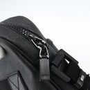 GUCCI GG Supreme Shoulder Bag PVC Black Silver 169933 Auth ka2559-10