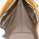 LOUIS VUITTON Monogram Vernis Houston Hand Bag Jaune M91121 LV Auth ka2560-18