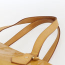 LOUIS VUITTON Monogram Vernis Houston Hand Bag Jaune M91121 LV Auth ka2560-8