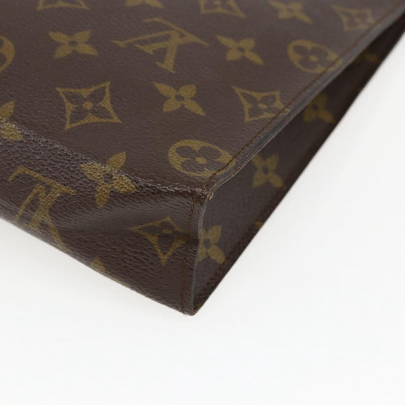LOUIS VUITTON Monogram Poche Toilette 26 Pouch M47542 LV Auth ka2565